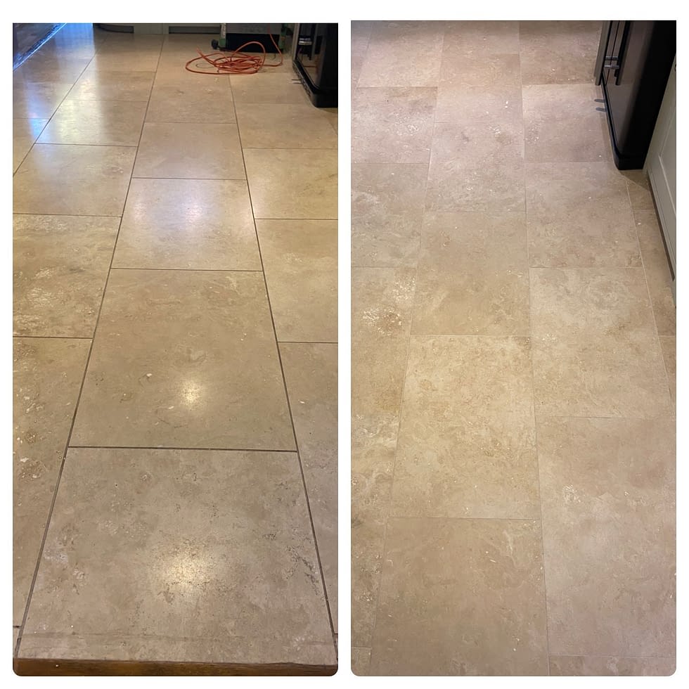 Limestone Hard Floor Cleaning and Restoration throughout Berkshire
