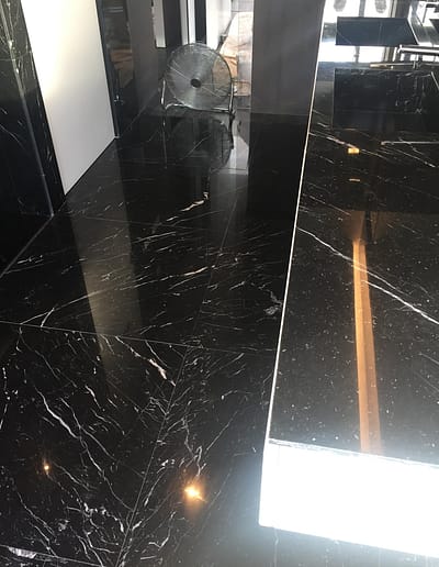 Marble bathroom