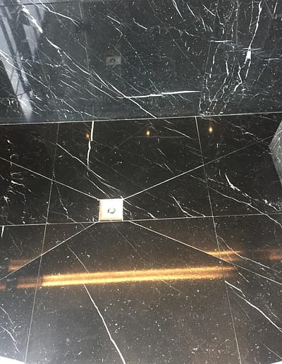 Marble shower