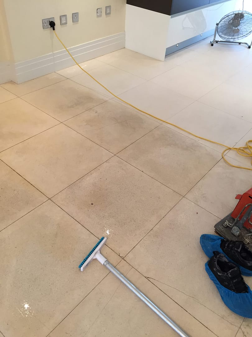 Limestone Tile Clean